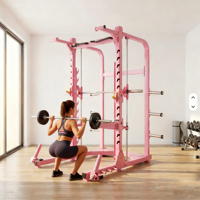 Soporte de Sentadillas Metálico Unisex, Estructura de Acero para Entrenamiento de Fuerza en Casa, Barra de Dominadas, Entrenador de Seguridad para Sentadillas
