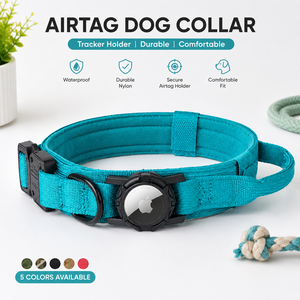 <span class=keywords><strong>Collier</strong></span> tactique <span class=keywords><strong>pour</strong></span> <span class=keywords><strong>chien</strong></span> AirTag en gros, directement <span class=keywords><strong>de</strong></span> l'usine, <span class=keywords><strong>collier</strong></span> d'entraînement K9 avec poignée Ming Jia - Product Image 4