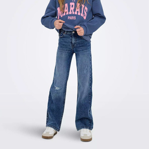 Jeans para Niñas de Uso Diario, Diseñados para un Uso Cómodo, con Tela Suave, Ajuste Relajado y Estilo Diario Sencillo - Product Image 4