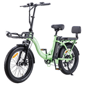 Bicicleta Eléctrica TWOFISH TF02 en Existencia en el Reino Unido, 250W, 36V, 17.8Ah, Llantas de 20*4 Pulgadas, 25km/h, Alcance de 100km, con Frenos de Disco Mecánicos - Product Image 2