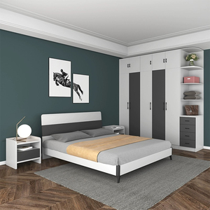 Meubles en promotion, design luxueux, nouveaux ensembles de <span class=keywords><strong>chambre</strong></span> à <span class=keywords><strong>coucher</strong></span>, ensemble de <span class=keywords><strong>chambre</strong></span> à <span class=keywords><strong>coucher</strong></span> royal de luxe, taille king size - Product Image 3