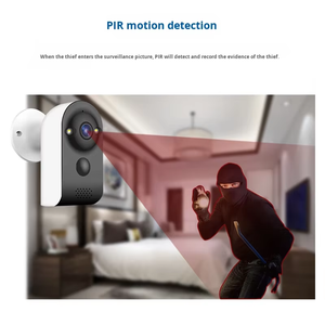 Mini Cámaras de Seguridad Inalámbricas <span class=keywords><strong>para</strong></span> Interiores, Alta Definición 3MP, Aplicación <span class=keywords><strong>V380</strong></span> <span class=keywords><strong>Pro</strong></span>, Monitoreo Remoto por Teléfono <span class=keywords><strong>Android</strong></span>/iOS, Cámara Inteligente WiFi - Product Image 4