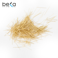 Premium Grade Hook Steel Fiber Fibers Featuring Micro Copper Coated Hooked End Steel Fiber for Industrial Shotcrete Applications