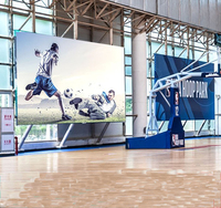 Écran d'affichage interactif publicitaire contrôlé par ordinateur P3.91 P2.5 intérieur extérieur affichage de location en couleur mur vidéo HD