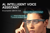 Version personnalisée chinoise, logo personnalisé, équipé d'une caméra, assistant IA, lunettes IA intelligentes