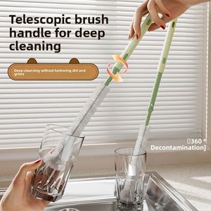 Expandable Universal Cup & Bottle <b>Cleaning</b> <b>Brush</b> with Long-Handle <b>for</b> Multi-Purpose Use Straw Lid & Cup <b>Brush</b> - Product Image 4