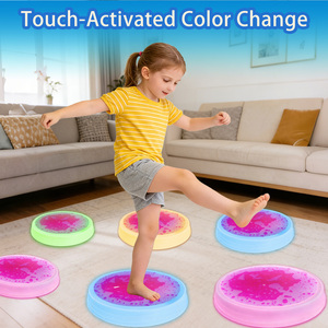 Vente flash : Pierres lumineuses LED pour enfants, entraînement sensoriel, jouet antidérapant pour intérieur et extérieur - Product Image 3