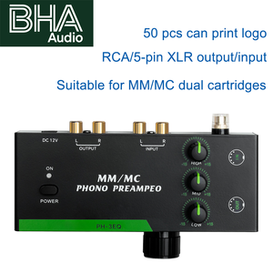 Усилитель-микшер для проигрывателей винила BHA PH-3EQ-MM/<span class=keywords><strong>MC</strong></span> со стереоинтерфейсом RCA, для студийного использования, оптовая цена от производителя (12 лет на рынке), OEM, CE, FCC - Product Image 1