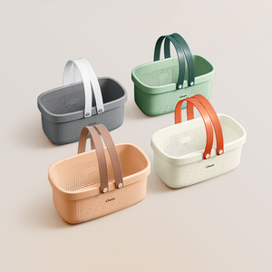 Washroom Bath Room Use <strong>Popular</strong> Design Custom Bulk <strong>Plastic</strong> <strong>Basket</strong> for Supermarket - Product Image 4