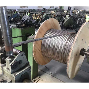 6x19 + एफसी स्टील Caboe रस्सी तारों 4mm/6mm/8mm स्टेनलेस स्टील के तार रस्सी से बना AISI304/304L/316/316L चीन आपूर्तिकर्ता - Product Image 3
