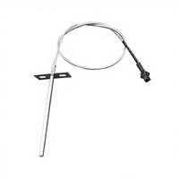 Penggantian Sensor Probe RTD untuk Pit Boss Grill Smoker, Probe Grill Internal, Probe Suhu Sekitar, Model 105p350 High