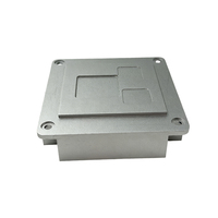 Radiateur de refroidissement en aluminium usiné CNC, dissipateur thermique en aluminium à ailettes haute densité sur mesure