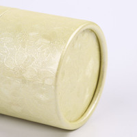 Tube en papier kraft cosmétique en stock, en forme de spirale, épaissi, cylindrique, pour emballage et stockage, disponible en tailles de 5 ml à 100 ml