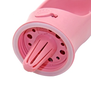 Fábrica al por mayor de viaje al aire libre portátil de plástico para mascotas perro bebiendo de la botella de agua - Product Image 3