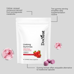 Gomitas Energéticas Musculares OEM, <span class=keywords><strong>Soporte</strong></span> Diario para Reponer la Energía Muscular y Aumentar la Vitalidad, Paquete Básico de 60 Unidades - Product Image 3