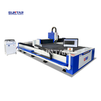 Machine de découpe laser à fibre CNC SUNTAY industrielle 4020 6000w pour l'acier inoxydable, le fer, le métal, kit de découpe à vendre