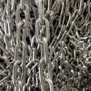 Cao đánh bóng thép không gỉ 304 dài Vòng liên kết chuỗi 3x26 Mét din763 - Product Image 1