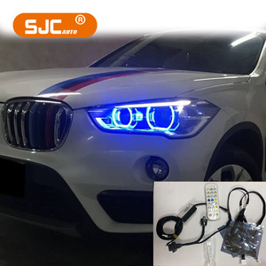 Modulo DRL RGB Plug and Play SJC per <span class=keywords><strong>BMW</strong></span> <span class=keywords><strong>X1</strong></span> F48 F49 2016-2019 Installazione Diretta Controllato da APP e Telecomando Cambio Colore - Product Image 1