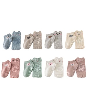 Ensemble de genouillères antidérapantes antibactériennes pour enfants d'automne, chaussettes pour bébés rampants - Product Image 5