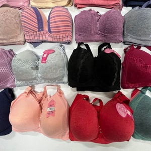 0.89美元型号CGT019尺寸36-48cd现成库存大女性乳房加厚全杯女式文胸 - Product Image 4