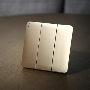 Công tắc tường bền chắc, kiểu hiện đại, 3 chốt đơn, 1 chiều, 10AX, 250V, dành cho khách sạn, thiết kế mới - Product Image 5