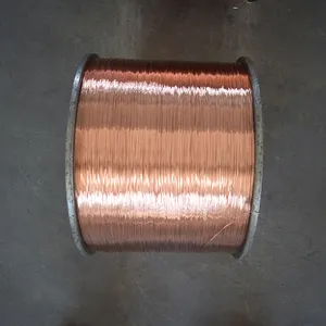 Chinese suppliers copper clad aluminum wire 0.2mm Cca Material Wire Cca Copper Clad Aluminum Wire