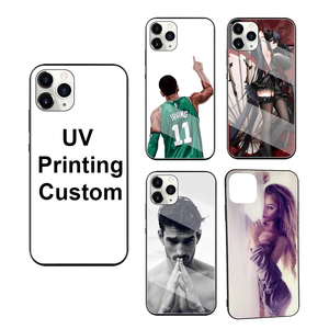 High Reflective 2D UV Printed Sublimation Custom Cartoon Anime Glass Phone Case for iPhone X XR XS 14 13 12 11 Pro Max