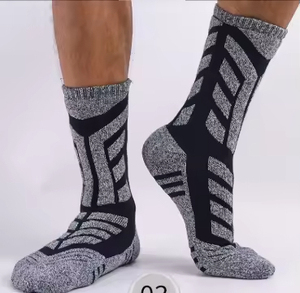 Custom Thickened Towel Sole Hiking <b>Socks</b> Outdoor Sweat-Absorbing Sports Original Design Manufacturer Direct Supply Wholesale - Product Image 6