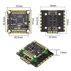 ชุดควบคุม <span class=keywords><strong>Aocoda</strong></span>-RC F480 V4 Stack <span class=keywords><strong>F405</strong></span> V4 3080AM32 80A 4in1 ESC xmm 3-6S สำหรับโดรน FPV - Product Image 4