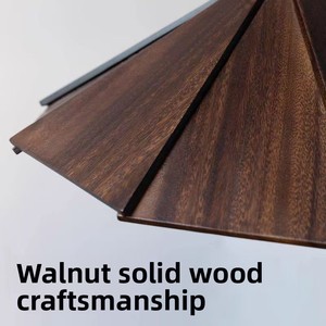 <span class=keywords><strong>Lampe</strong></span> de <span class=keywords><strong>chevet</strong></span> vintage en bois massif noyer brun pour chambre à coucher, salle à manger, <span class=keywords><strong>suspension</strong></span> LED lumière chaude 36V - Product Image 2