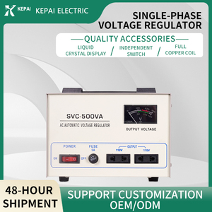 Controllo di tensione monofase 220V stabilizzatore TML 0.5KVA Pitbull AVR regolatore potenziostat per la casa e l'ufficio - Product Image 2