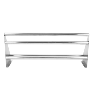 Estante de Pared con Marco Tubular de Acero Inoxidable, Estante de Almacenamiento Comercial para Cocina, Restaurante, Hotel y Servicios de Catering - Product Image 2
