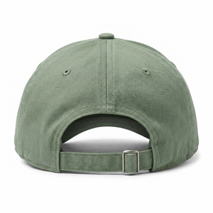 Baseball Caps 6 Panel Dad Hats <strong>Nature</strong> Minimalist Organic Cotton Embroidery Sage Green Unstructured Curve Brim Vintage Sporty - Product Image 5