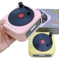Nouveau Haut-parleur Multifonctionnel Populaire en Forme de Tortue, Radio Rétro Sans Fil TF AUX FM, Lecteur de Cassettes