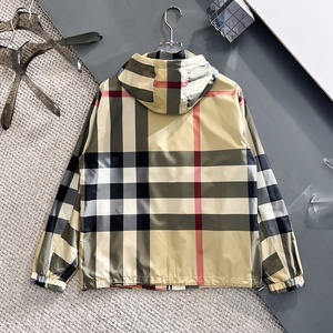 Veste bomber en polaire pour homme BUR Luxury Winter Casual Loose Outdoor Windproof Stand Collar Hooded Front Logo - Product Image 2