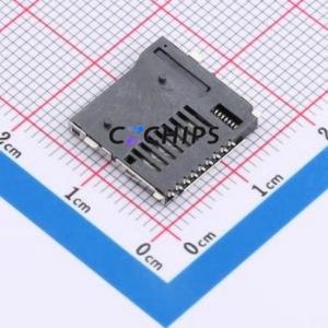 MT102010052 SD Card / Memory Card Connector SMD Connector Self-Return Type Card Holder - Product Image 2