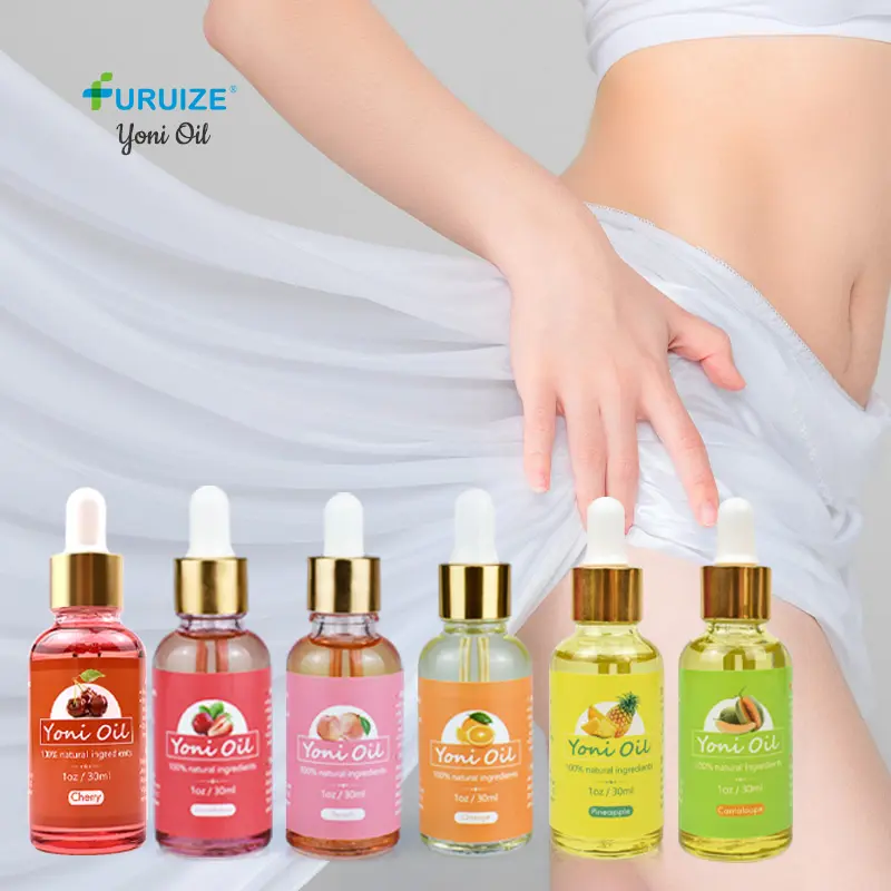 FURUIZE Todo cuidado femenino natural Pusy Fairy Sacred Yoni Oil botellas vaginales de ajuste vaginal íntimas