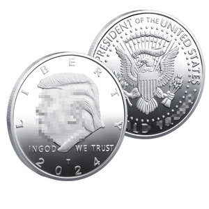 Herdenkingsmunt 2024 45e LIBERTY Thema Metaal Ambachten Gouden en Zilveren Geïmpregneerde Collectiemunt Souvenir - Product Image 5
