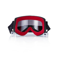 Masque de motocross personnalisé anti-buée pour snowboard, monture en TPU, design universel, lunettes de protection UV, masque de ski