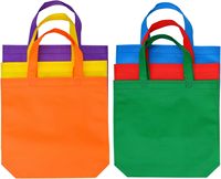Barato fiesta de cumpleaños regalo caramelo Halloween reutilizable niños Tote pequeño Color no tejido bolsa lista de precios
