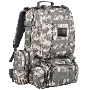 Camo Grote 511 3P Outdoor Groothandel Medival Eerste Bereik Tas Set Molle 80L Hydratatie Tactical Rugzak