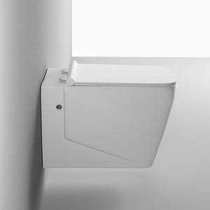 Fabricant personnalisé vente en gros belle qualité maison hôtel toilettes murales en céramique blanche toilette suspendue pour salle de bain - Product Image 3