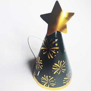 Sombreros de Papel Coloridos de 16 cm, 100 Unidades, Accesorios para Fiestas de Nochevieja - Product Image 4