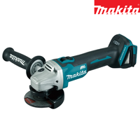 Meuleuse d'angle Makita 18V sans fil, sans balais, DGA404, outil électrique de meulage et de découpe pour le travail sur le métal, la pierre et le polissage