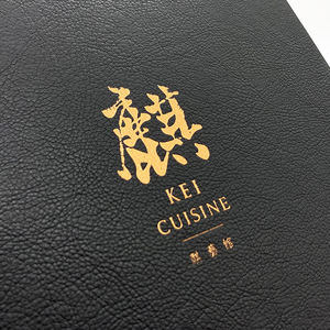 Menu de table en similicuir pour café, fixation d'angle, couverture de menu de restaurant - Product Image 6