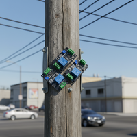 Module de relais TRM01 à verrouillage automatique, à temporisation, à maintien ou à déclenchement, compatible 5V/12V/24V avec le temporisateur NE555