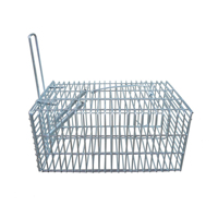 Piège à souris réutilisable en métal, cage de capture humaine pour rongeurs vivants, attrape-souris sans tuer pour la maison, le jardin, la ferme, lutte antiparasitaire