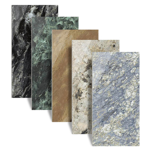 Carreaux de sol en porcelaine brillante effet marbre 90x180cm, finition dorée, pour villas - Approvisionnement direct usine - Product Image 1