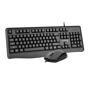 Great <b>Wall</b> MK860 <b>Wired</b> Keyboard Mouse Combo 104 Keys Usb English Multimedia Business Office - Product Image 4