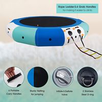 Plateforme Gonflable de Bungee Jumping Aquatique Amusante en Gros pour Trampoline Aquatique Flottant en PVC pour Extérieur